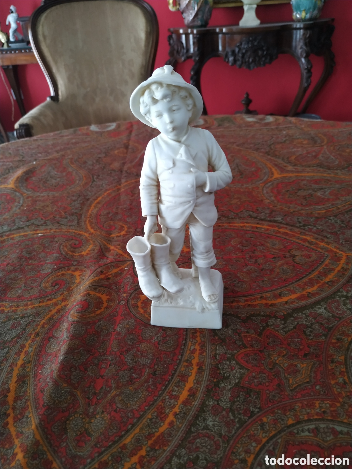 Antig&uuml;edades: Biscuit de ni&ntilde;o .Primer tercio del siglo XX