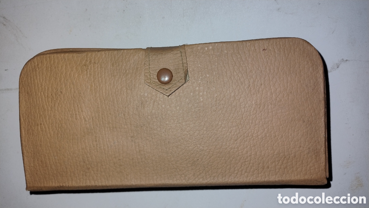 Antig&uuml;edades: Estuche de aseo caballero antiguo - Foto 3