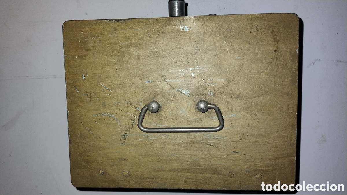 Antiquit&auml;ten: Caja de caudales antigua met&aacute;lica