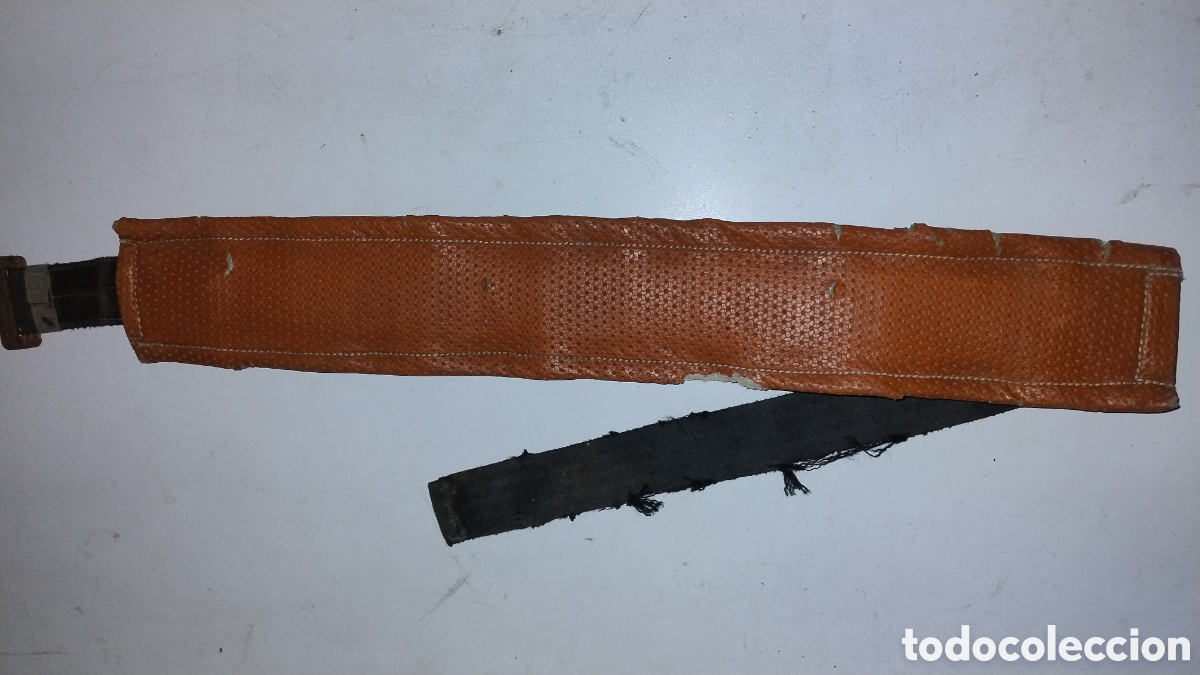 Antig&uuml;edades: Cincha de ganado antiguo - Foto 2
