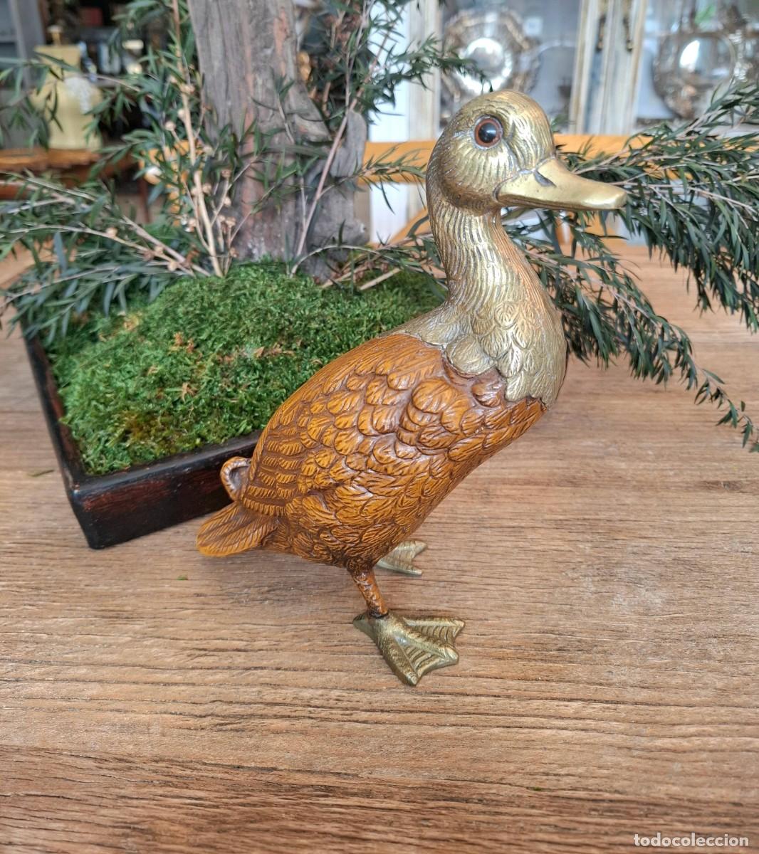 Antig&uuml;edades: Figura pato de colecci&oacute;n Malevolti Italia