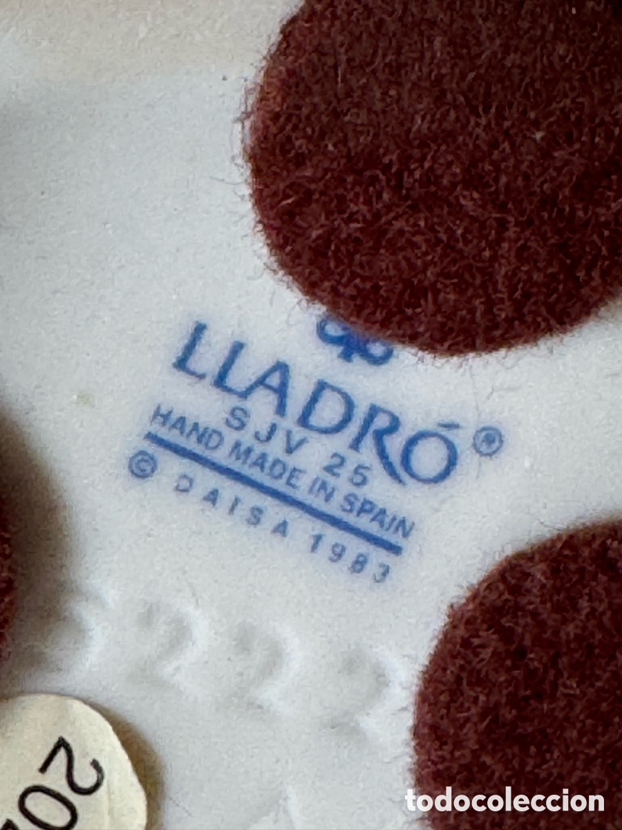 Antig&uuml;edades: FIGURA DE PORCELANA DE LLADR&Oacute; - Foto 9