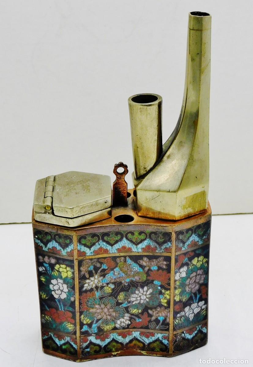 Antiques: MUY ANTIGUA PIPA CHINA DE AGUA SIGLOS XVII-XX