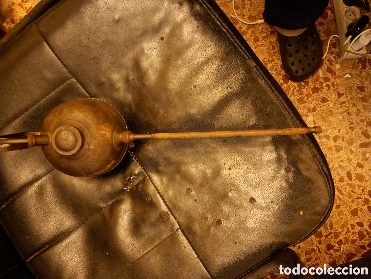 Antig&uuml;edades: Aceitera cobre antigua - Foto 2