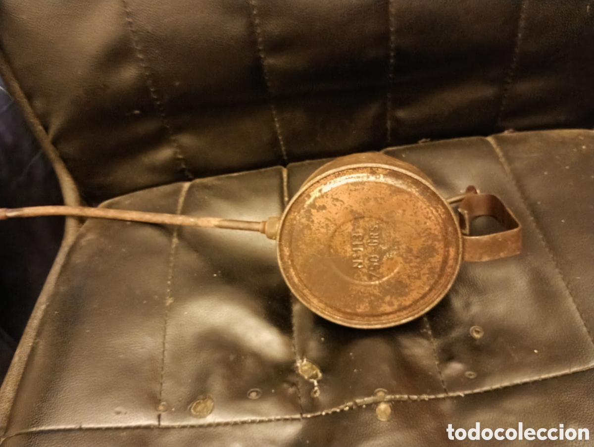 Antig&uuml;edades: Aceitera cobre antigua - Foto 3