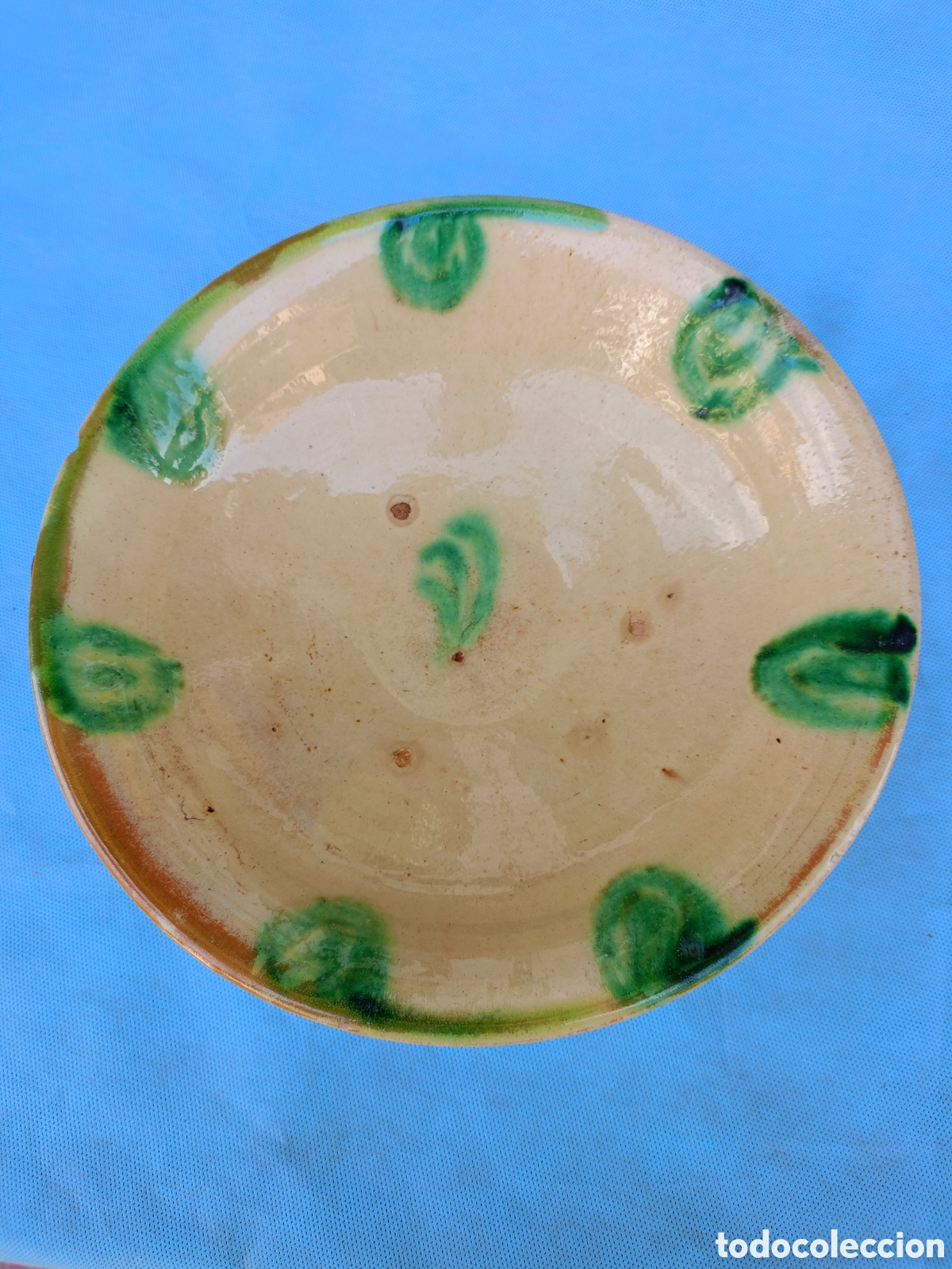 Antiques: CER&Aacute;MICA POPULAR. ANTIGUO LEBRILLO DE N&Iacute;JAR.