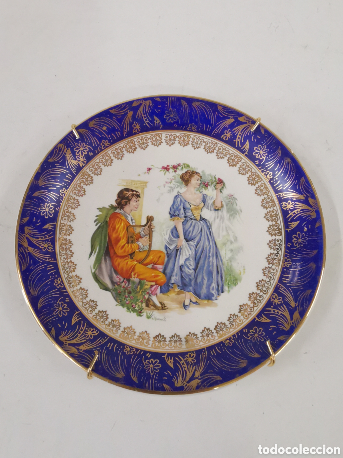 Antiques: PLATO DE CER&Aacute;MICA SAN CLAUDIO OVIEDO