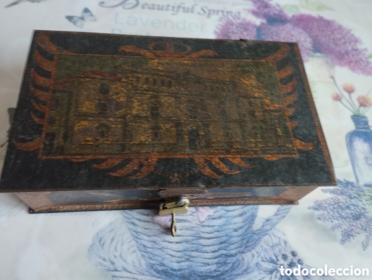 Antig&uuml;edades: ANTIGUEDAD CAJA ALMENDRAS ALCALA SALINAS - Foto 10