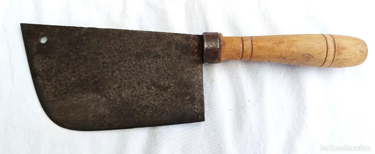 Antig&uuml;edades: Hacha de mano - Francia - 1960-1970 Buen estado - Madera, Acero