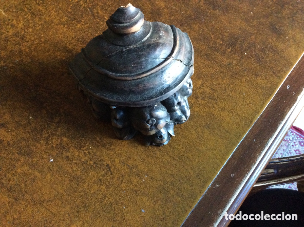 Antig&uuml;edades: Peque&ntilde;a mensual de nogal - Foto 3