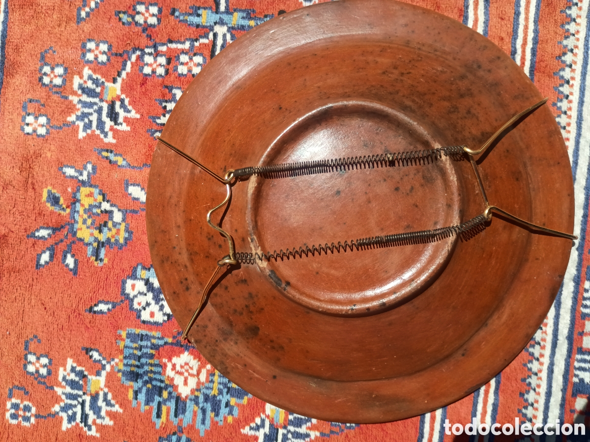Antig&uuml;edades: Plato terracota estilo Manises - Foto 4