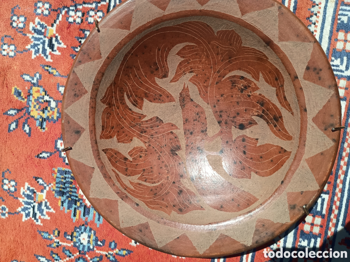 Antig&uuml;edades: Plato terracota estilo Manises - Foto 1
