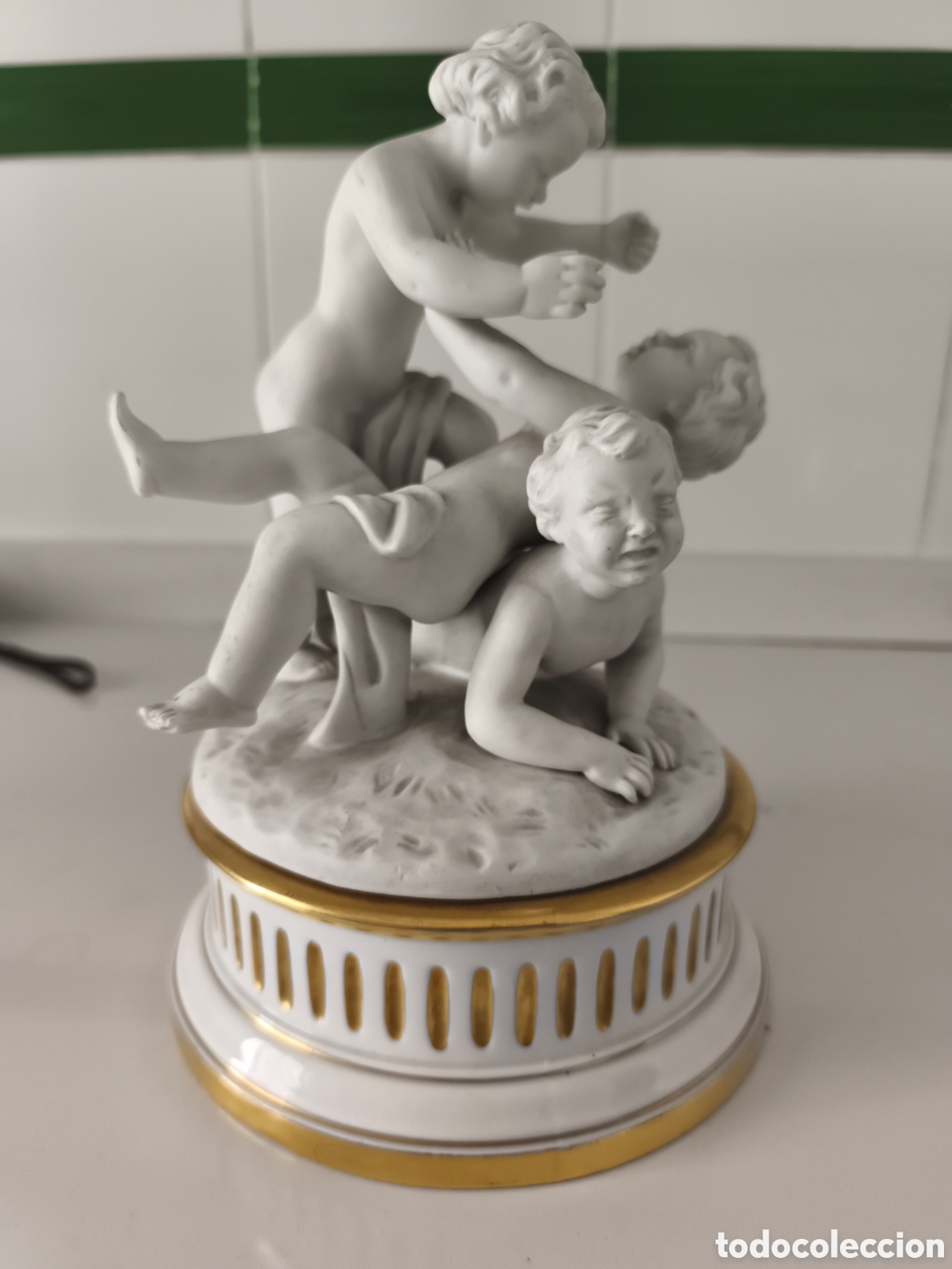 Antig&uuml;edades: Bidasoa, Antigua figura de biscuit en perfecto estado