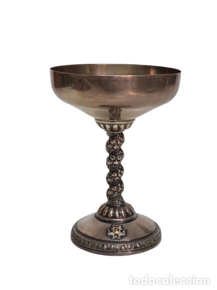 Oggetti Antichi: Copa de Plata Pontificia Orden San Gregorio Magno - con Contrastes - Caballer&iacute;a Militar Vaticana