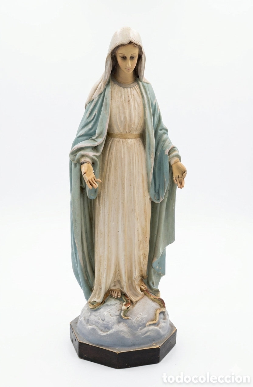 Antig&uuml;edades: Virgen de Olot para restaurar