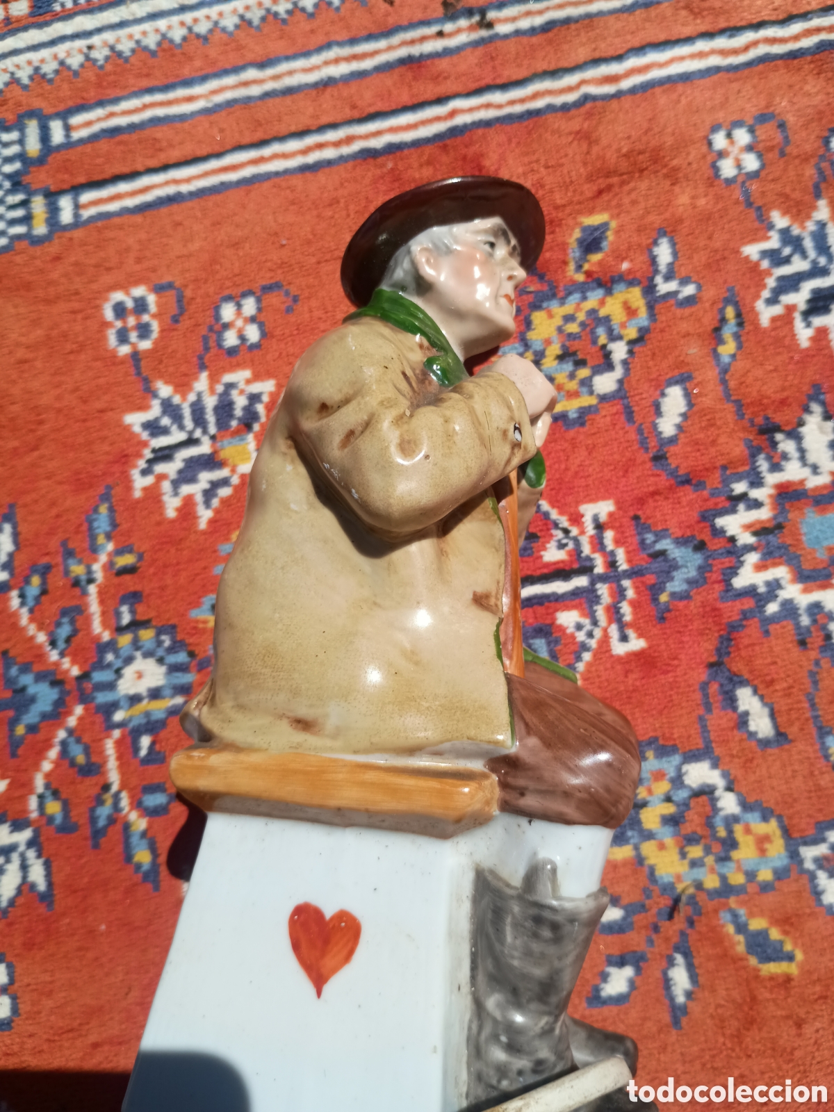 Antig&uuml;edades: Figura l&aacute;mpara Germany - Foto 4