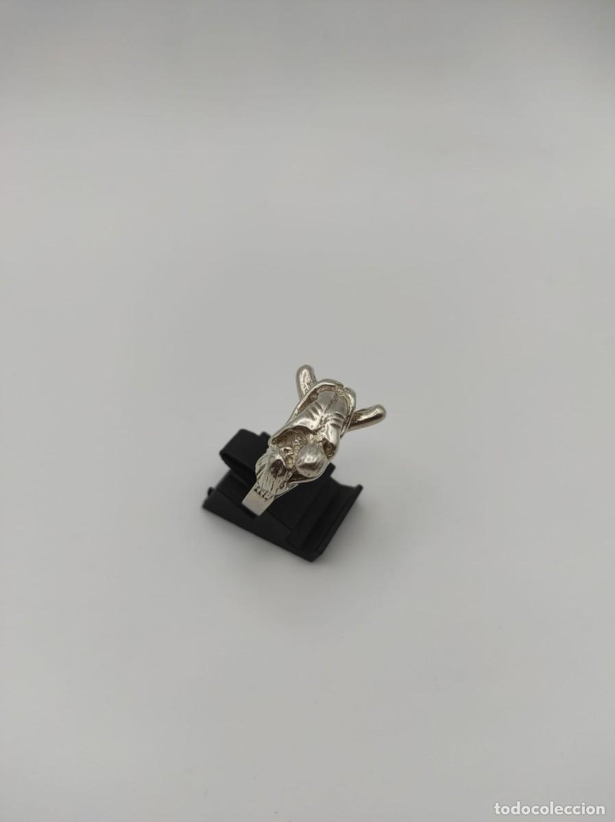 Antig&uuml;edades: ANILLO DE PLATA CON DISE&Ntilde;O SEXUAL - Foto 9