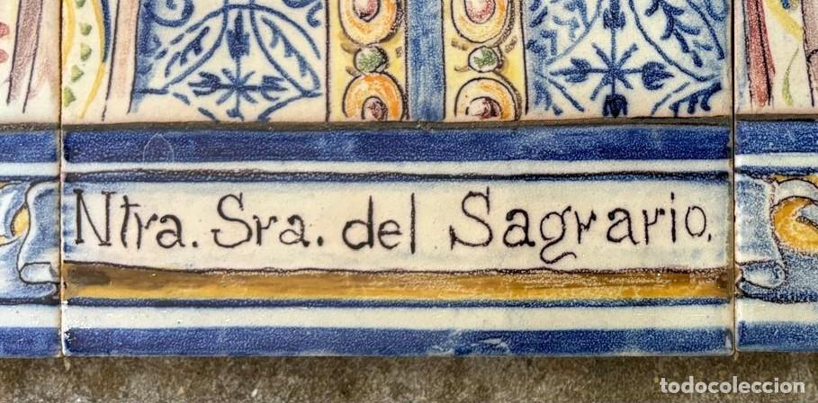 Antig&uuml;edades: ANTIGUO PANEL DE AZULEJOS - Foto 6