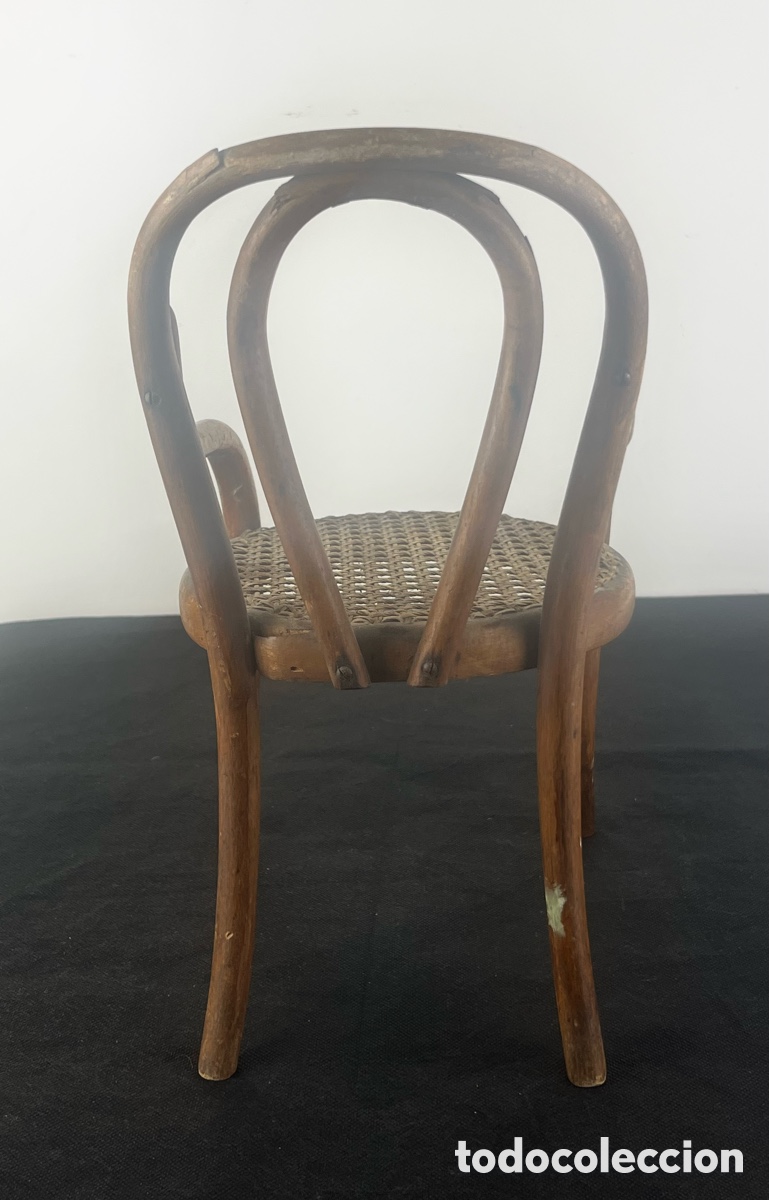 Antig&uuml;edades: SILLA EN MINIATURA THONET - 1910-20 - Foto 2