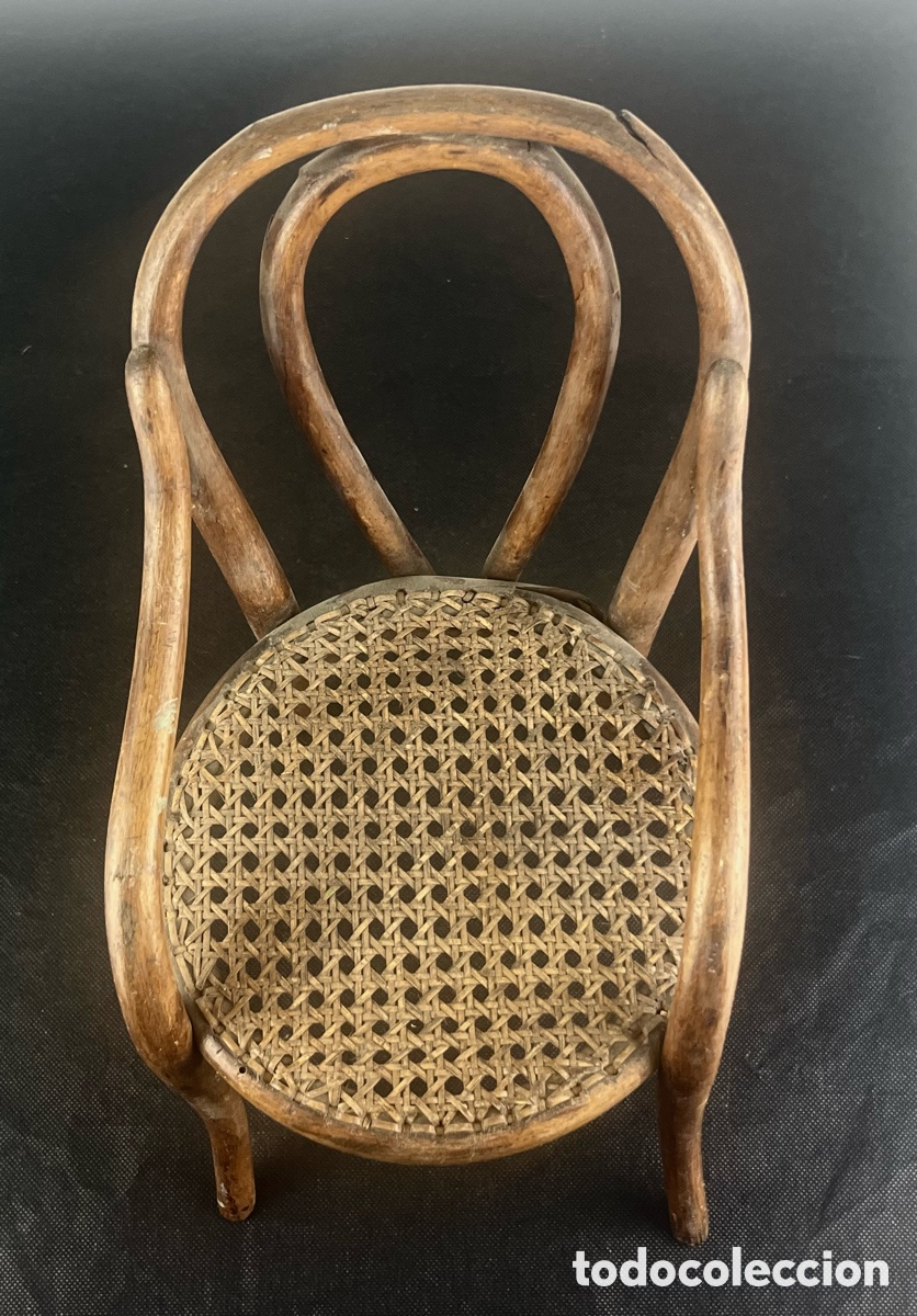 Antig&uuml;edades: SILLA EN MINIATURA THONET - 1910-20 - Foto 3