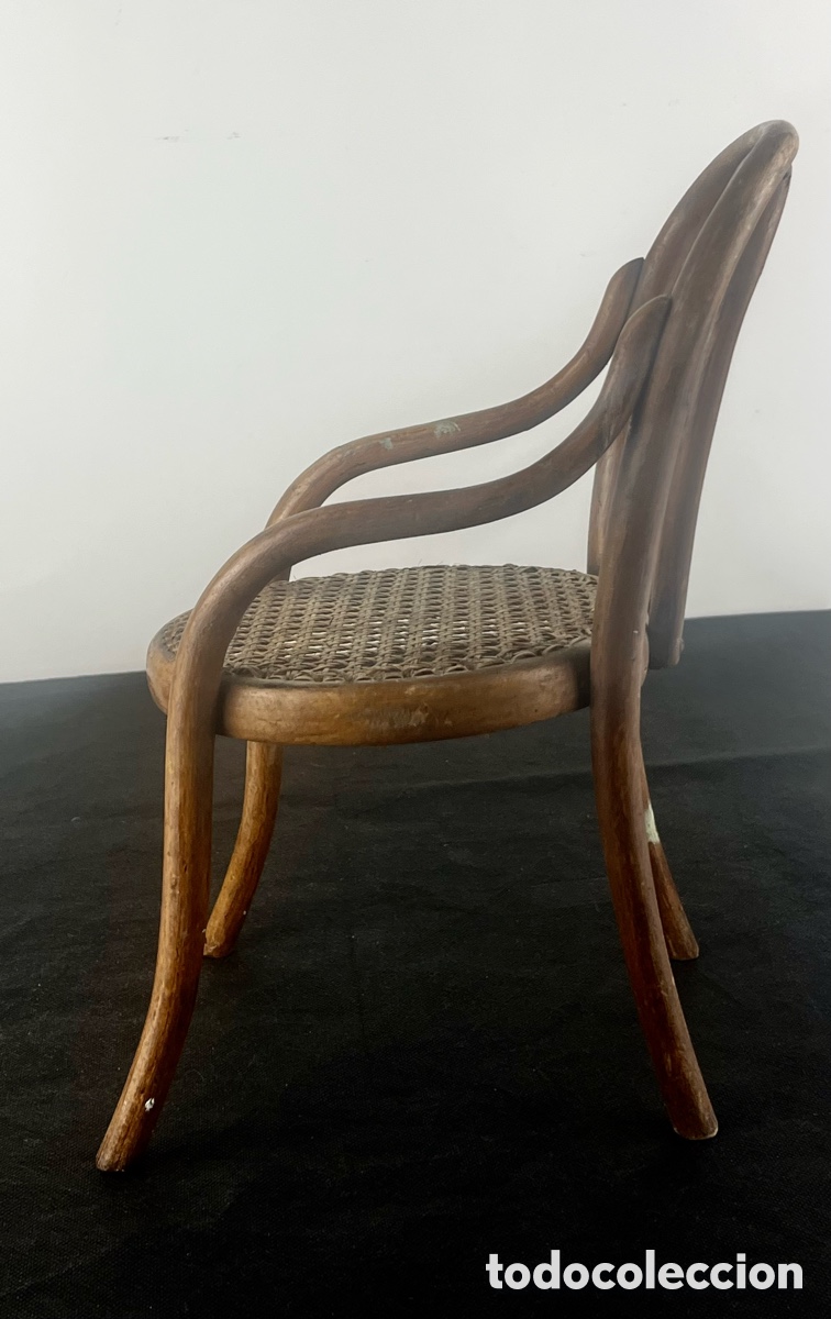 Antig&uuml;edades: SILLA EN MINIATURA THONET - 1910-20 - Foto 4
