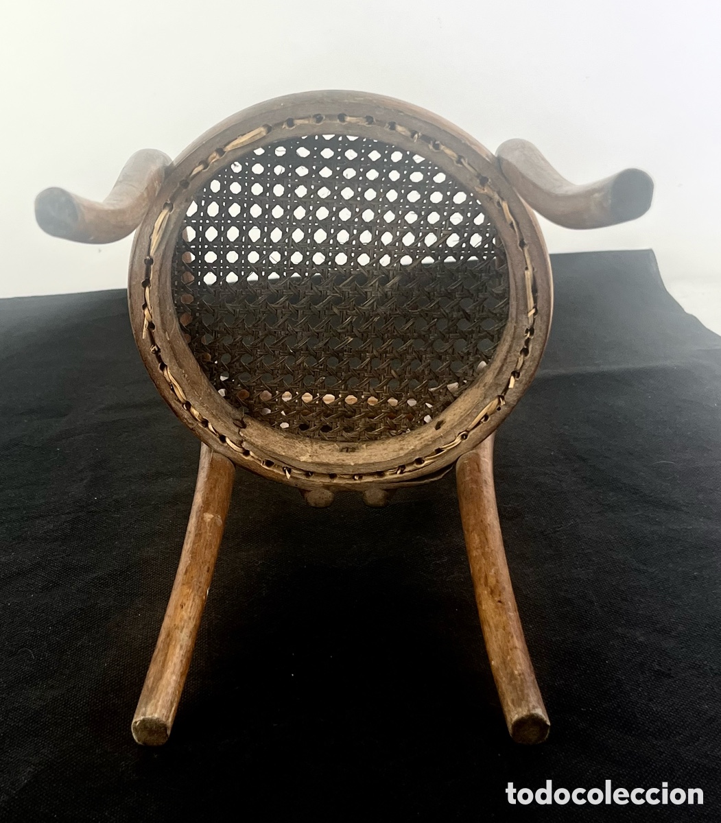 Antig&uuml;edades: SILLA EN MINIATURA THONET - 1910-20 - Foto 5
