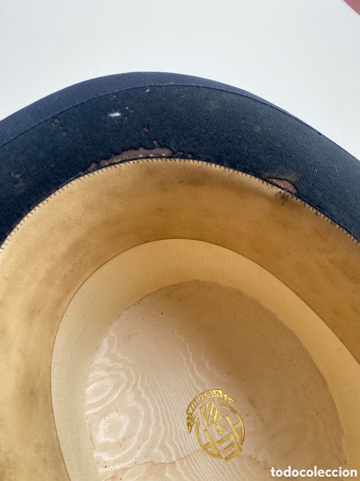 Antig&uuml;edades: Sombrero de copa alta Chistera - Foto 4