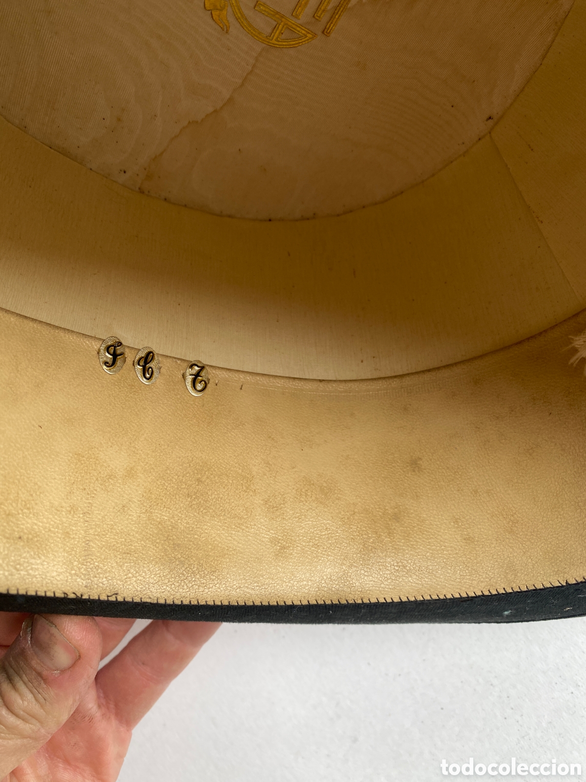 Antig&uuml;edades: Sombrero de copa alta Chistera - Foto 7