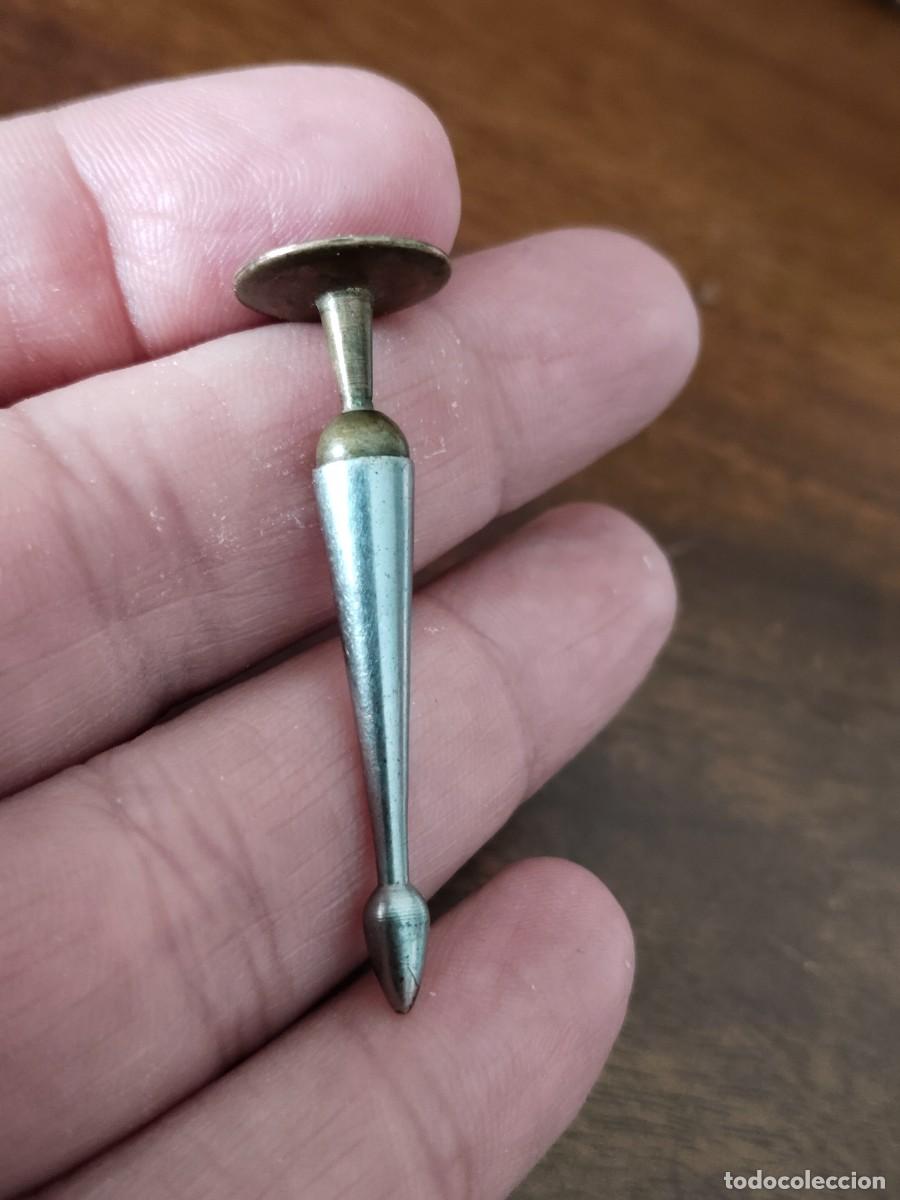 Antig&uuml;edades: Curioso bot&oacute;n broche. Verta Brevet&eacute; S. G. D. G. - Foto 5