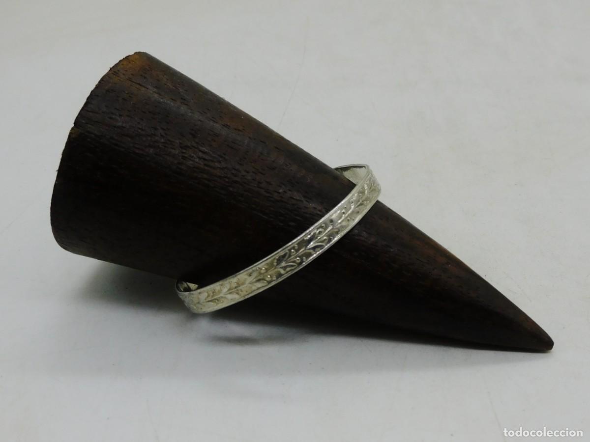 Antig&uuml;edades: PULSERA INFANTIL AJUSTABLE DE PLATA S. XX - Foto 4