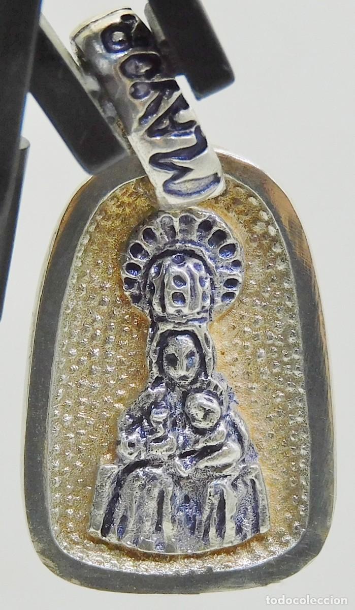 Oggetti Antichi: MEDALLA COLGANTE DE PLATA PUNZONADA DE SANTA MAR&Igrave;A LA MAYOR