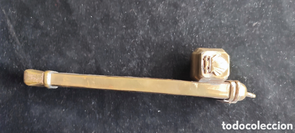 Antig&uuml;edades: Antiguo Qalamdam o Divit turco de bronce de 1815