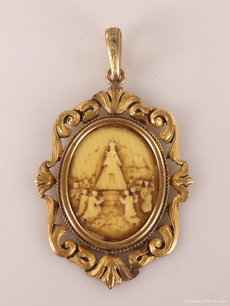 Antiguidades: ANTIGUO COLGANTE RELIGIOSO
