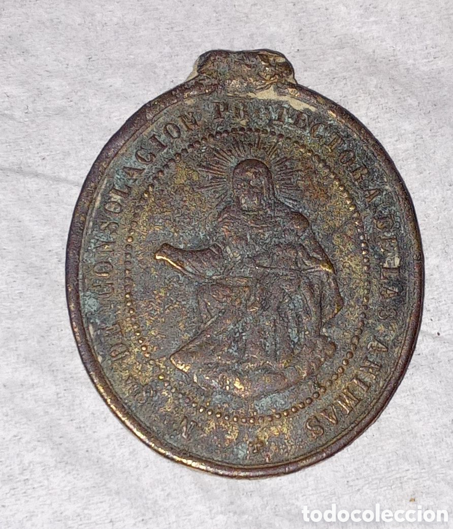 Antig&uuml;edades: MEDALLA ANTIGUA RELIGIOSA