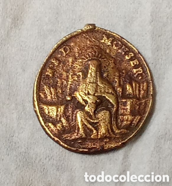 Antig&uuml;edades: MEDALLA ANTIGUA RELIGIOSA