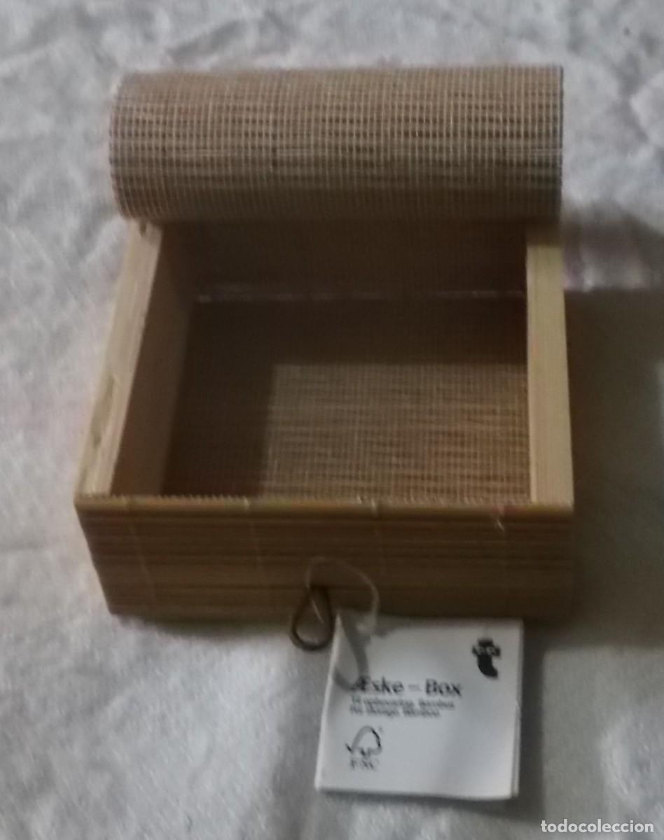Antig&uuml;edades: caja de bambu traida de Filipinas sin uso - Foto 2