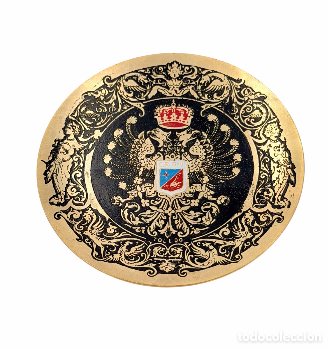 Antiquit&eacute;s: Cuenco Her&aacute;ldico Antiguo