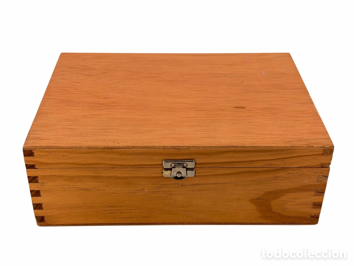 Oggetti Antichi: Antigua Caja de Madera