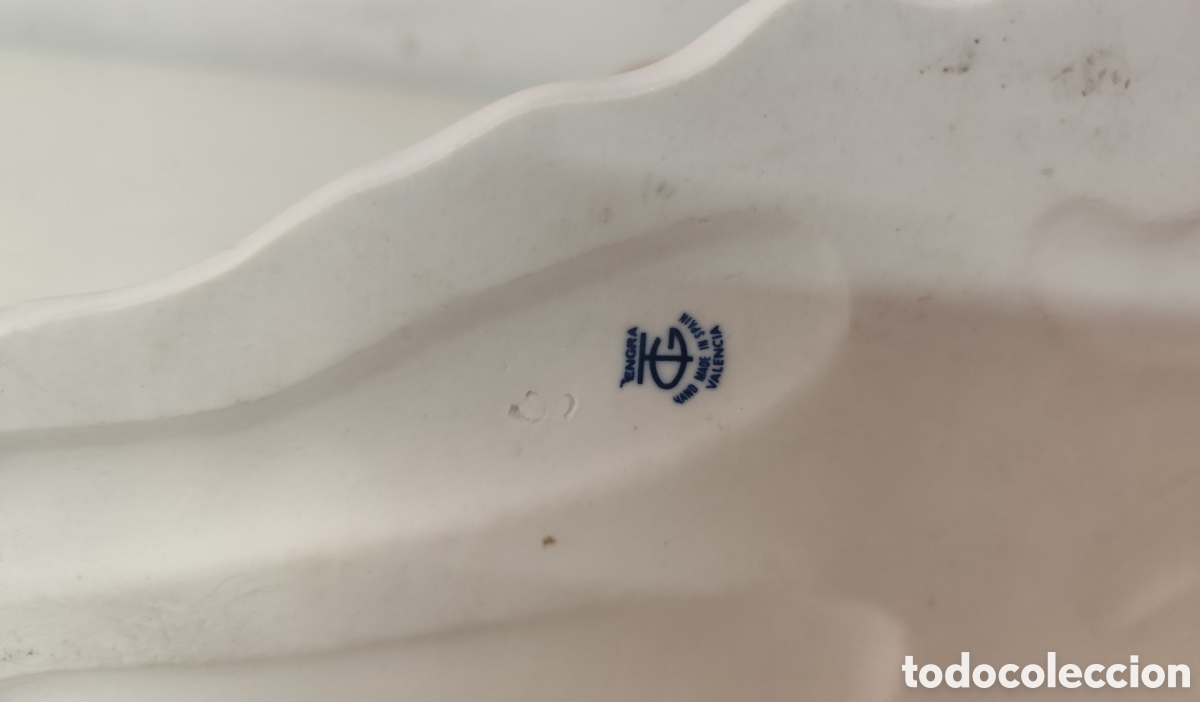 Antig&uuml;edades: Figura porcelana tengra - Foto 7