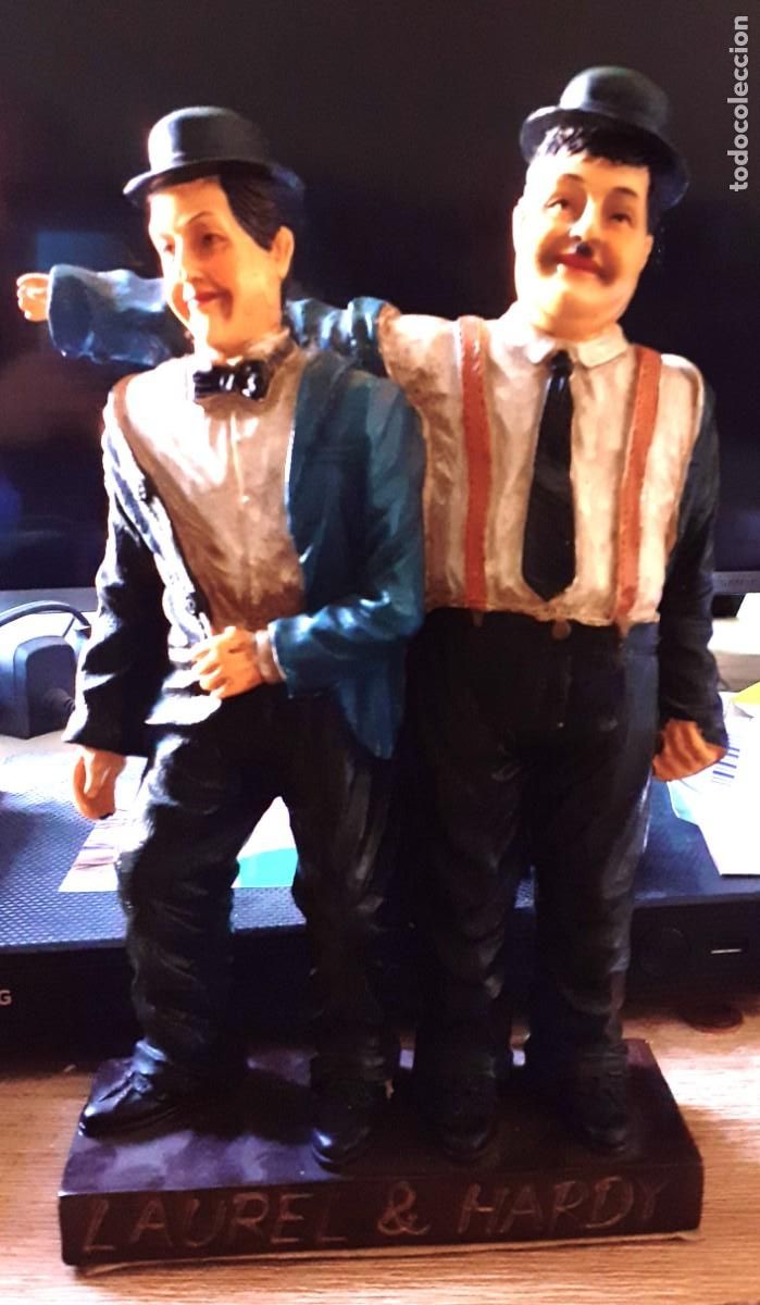 Antig&uuml;edades: LAUREL & HARDY. FIGURA. - Foto 1