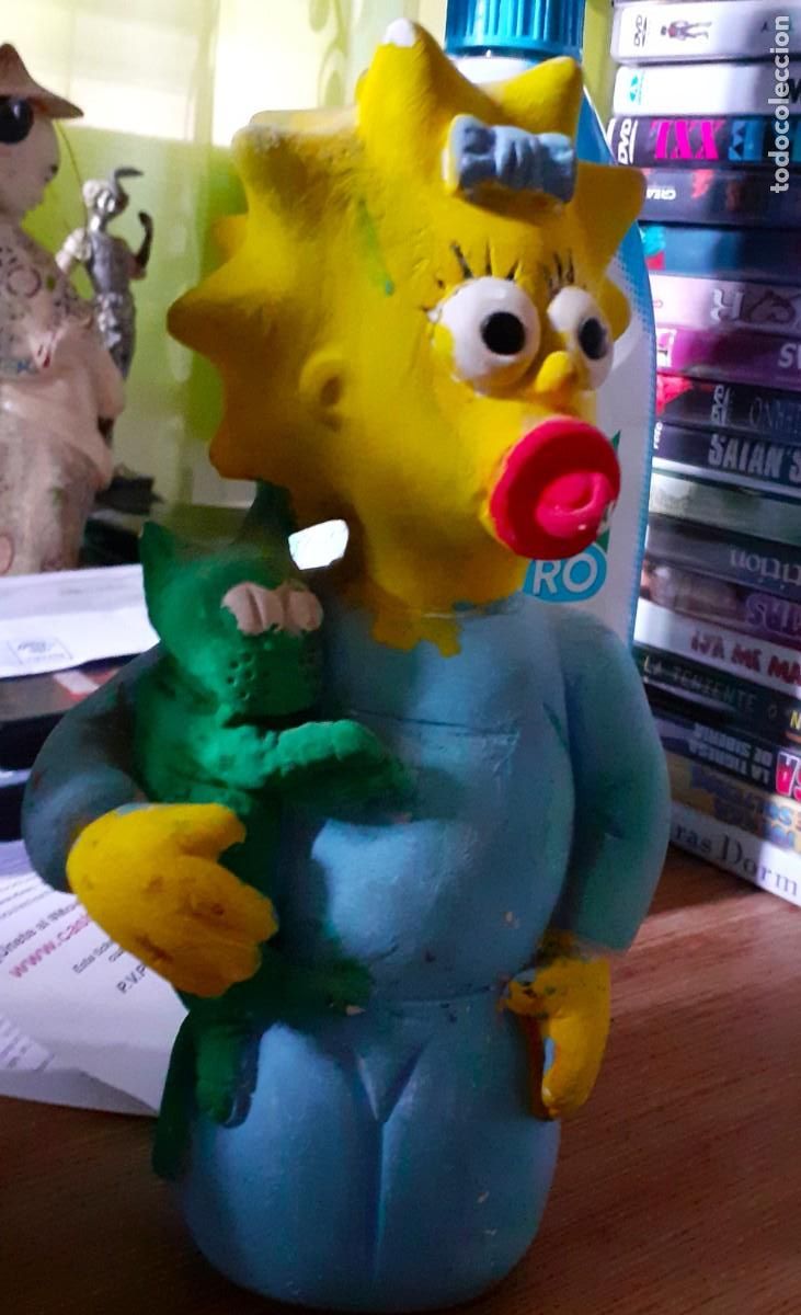 Antig&uuml;edades: MAGGIE SIMPSON. FIGURA. - Foto 3