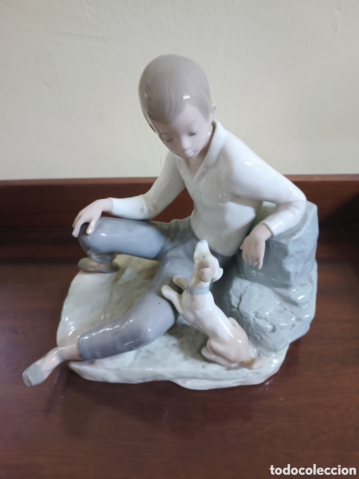 Antiquit&eacute;s: Figura porcelana Nao Lladro