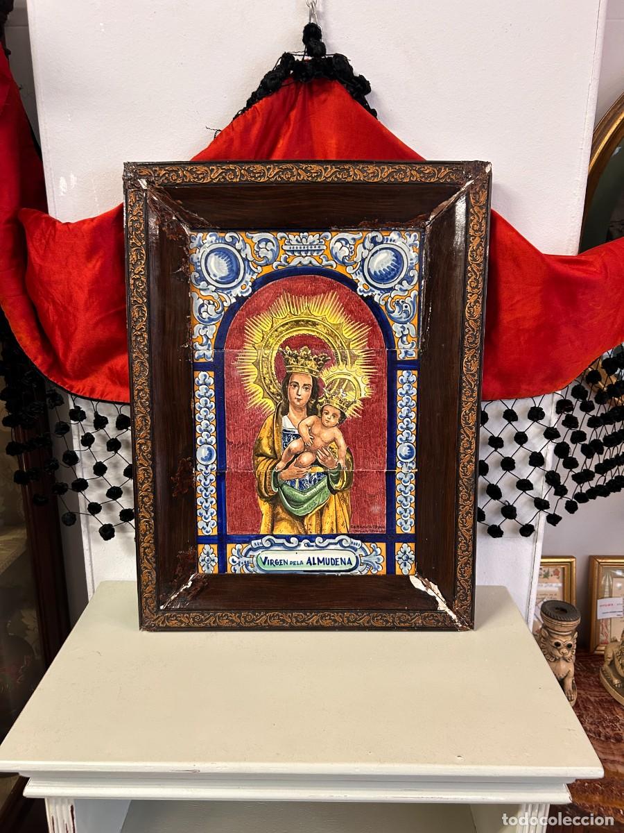 Antiques: Retablo Virgen de la Almudena