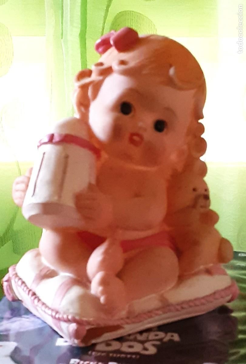 Antig&uuml;edades: PRECIOSA FIGURA NI&Ntilde;A BEB&Eacute;. -