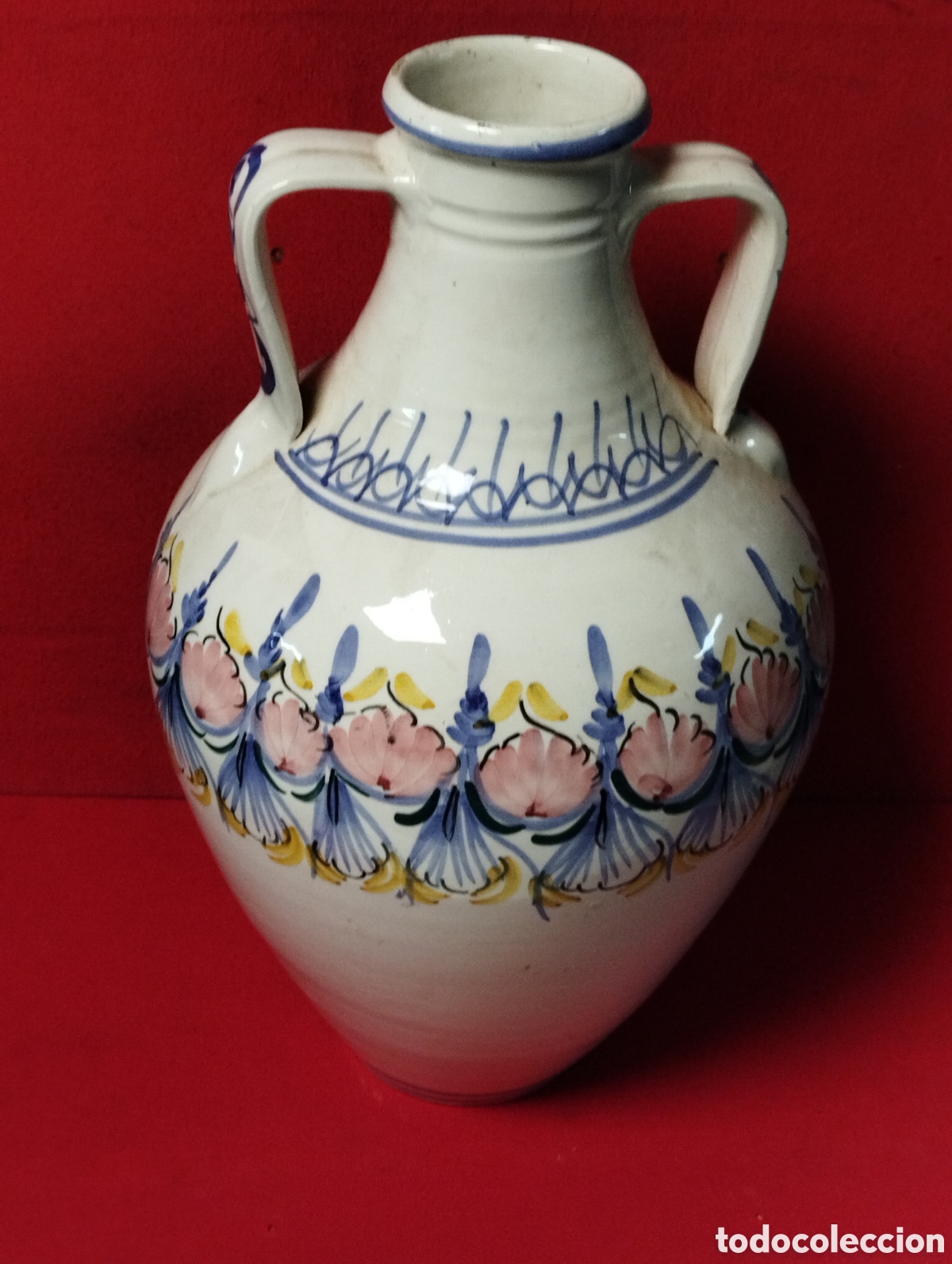 Antig&uuml;edades: Cantar&aacute; de cer&aacute;mica vidriada 44 cm