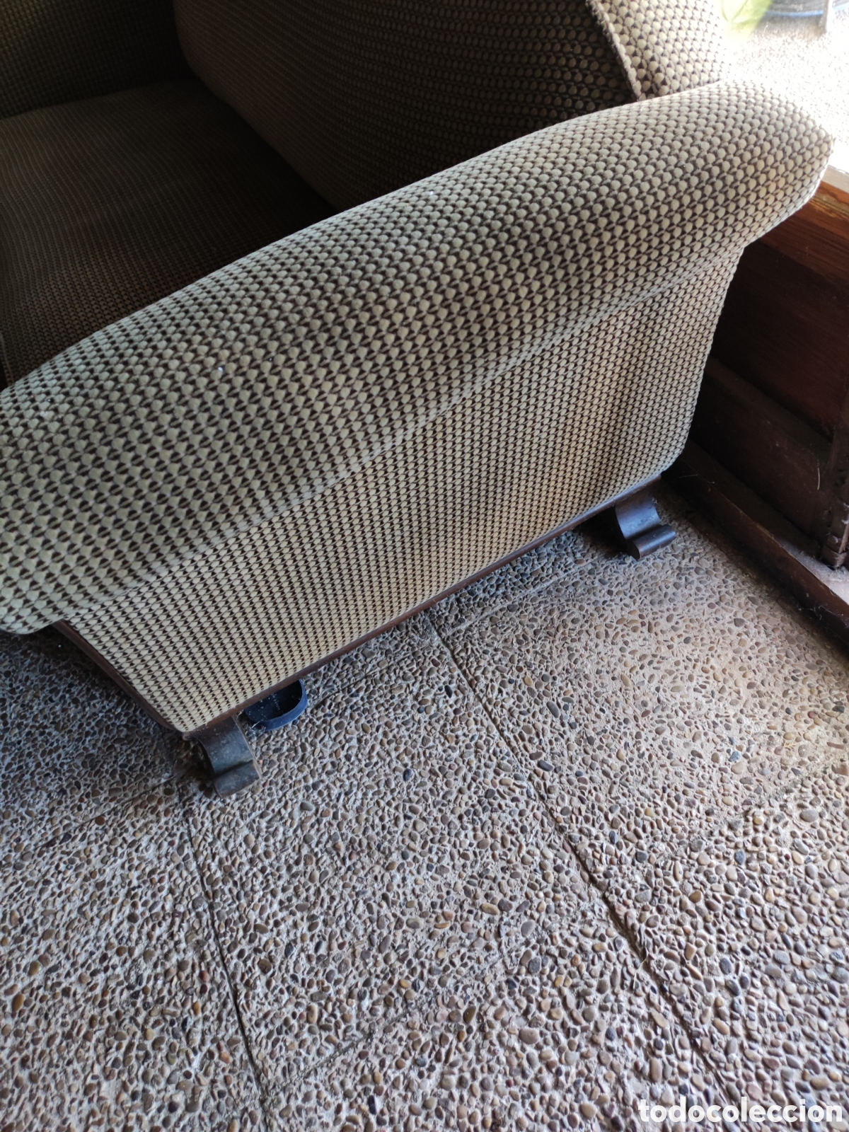 Antig&uuml;edades: Pareja de sillones estilo Imperio y sofa - Foto 5