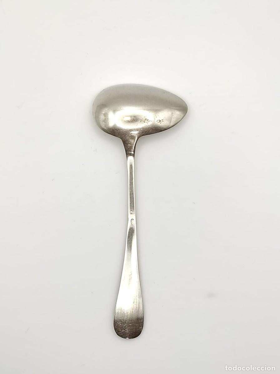 Antig&uuml;edades: CUCHARA DE BEBE PLATA DE LEY - Foto 6