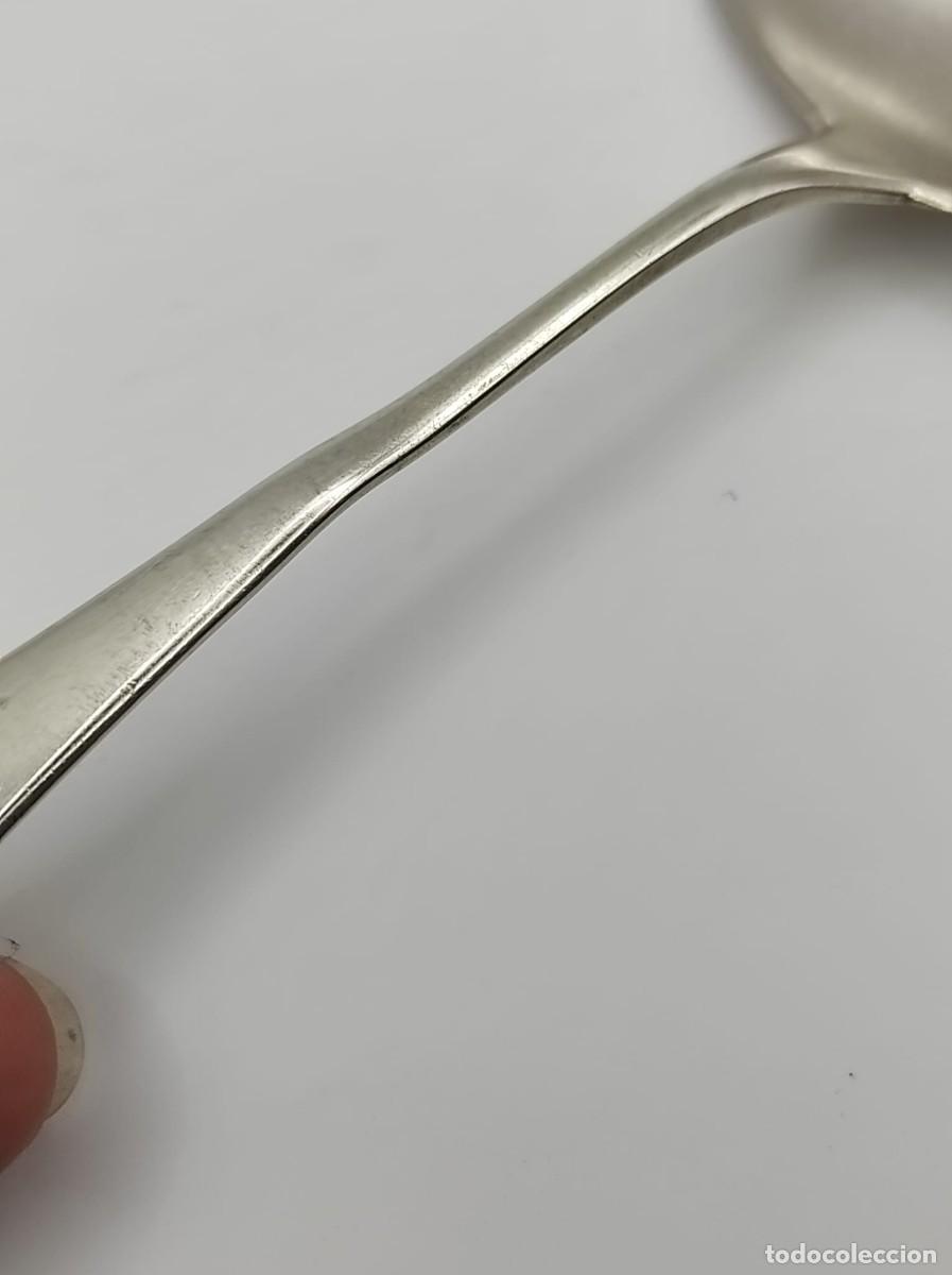 Antig&uuml;edades: CUCHARA DE BEBE PLATA DE LEY - Foto 7