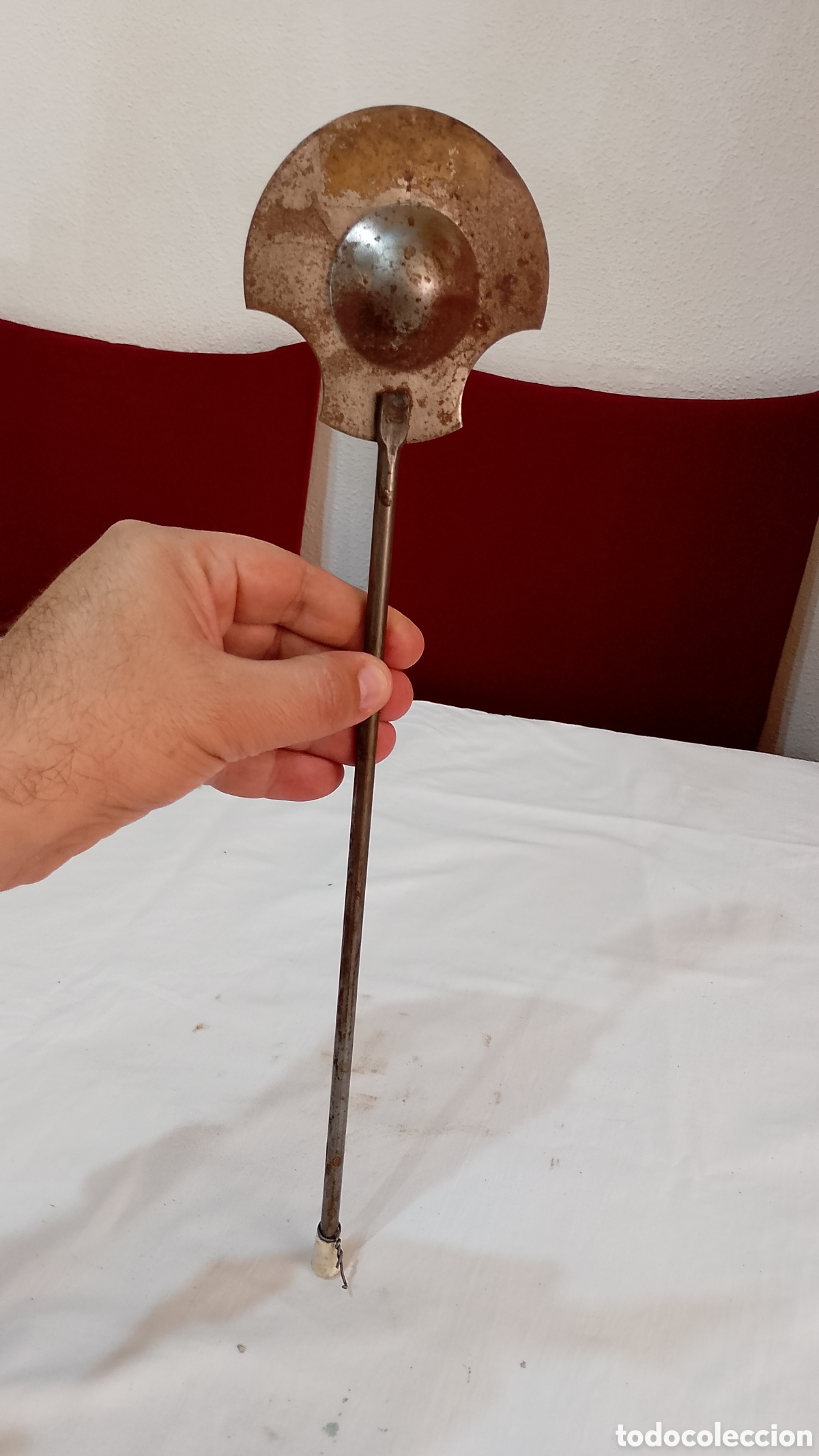 Antig&uuml;edades: Antigua pala de brasero - Foto 3