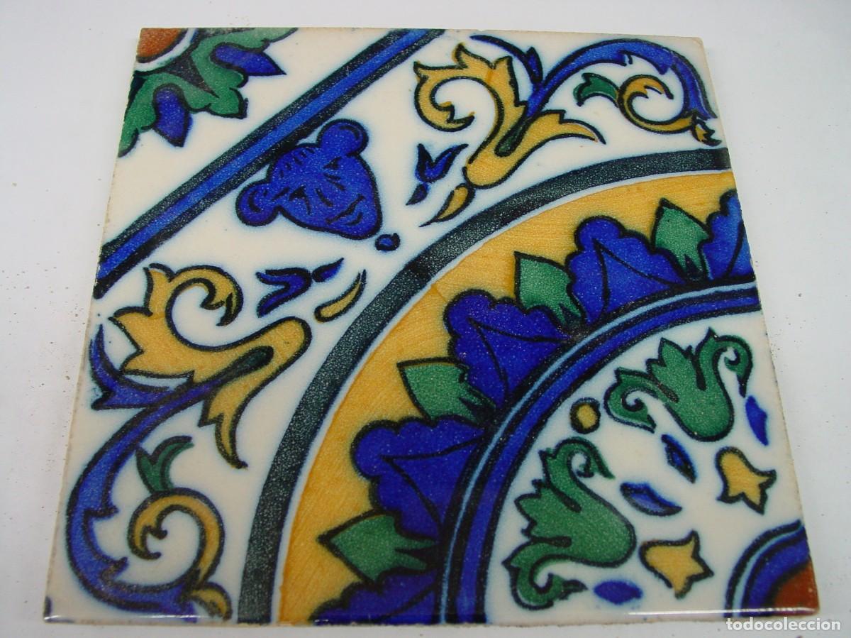 Antig&uuml;edades: Azulejos antiguos de 1900 - Foto 1